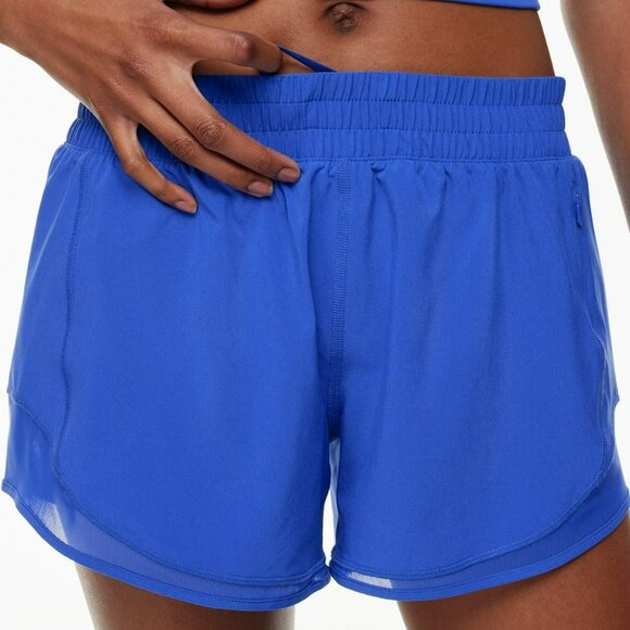 Aritzia MoveTech Legacy Hi-Rise 2.5" Shorts Blue Size 4 - Picture 15 of 15